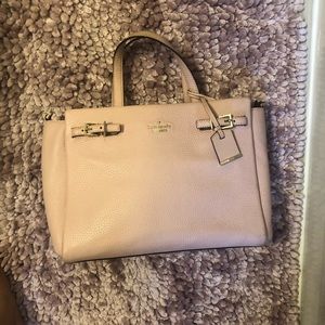 Baby pink Kate spade purse with dust bag
